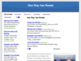 onewayvanrental.net