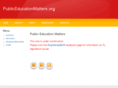 publiceducationmatters.org