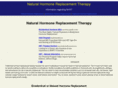 naturalhormonereplacementtherapy.org