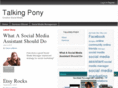 talkingpony.com