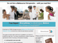 chiropractorsmelbourne.net