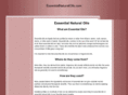 essentialnaturaloils.com