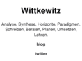 wittkewitz.com