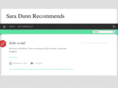 sarah-dunn-recommends.com