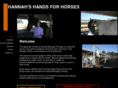 hannahshandsforhorses.com