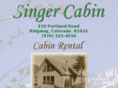 singercabin.com