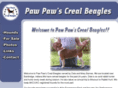 pawpawscrealbeagles.com