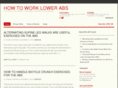 howtoworklowerabs.com