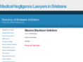 medicalnegligencebrisbane.com