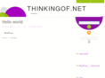 thinkingof.net