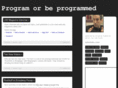 programorbeprogrammed.com