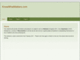 knowwhatmatters.com