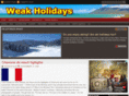 weakholidays.com
