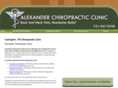 alexanderchiropracticclinic.com