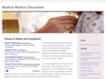 medicalmattersdiscussed.com