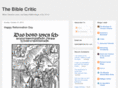 biblecritic.com