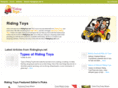 ridingtoys.net