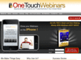 onetouchwebinars.com