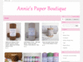 anniespaperboutique.com