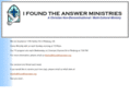 ifoundtheanswer.org