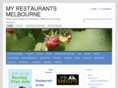 myrestaurantsmelbourne.com