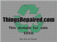 thingsrepaired.com