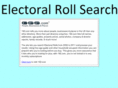 electoralroll.com