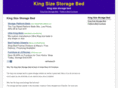 kingsizestoragebed.net