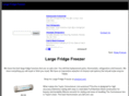 largefridgefreezer.com