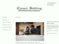 classicbeddingmanufacturing.com