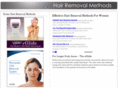 hairremovalmethods.net
