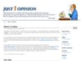 just1opinion.com