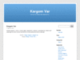 kargomvar.com