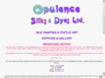 opulencesilksanddyes.com