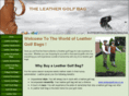 theleathergolfbag.com