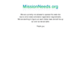 missionneeds.org