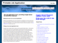 printablejobapplication.net