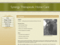 synergyhorsetherapy.com