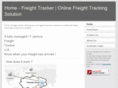 freighttracker.co.uk