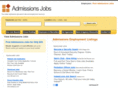 admissionsjobs.net