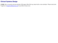 clinicalsystemsdesign.com