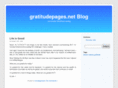gratitudepages.net
