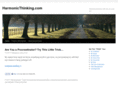 harmonicthinking.com