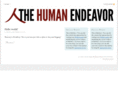 humanendeavor.info