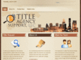 titleagencysupport.com