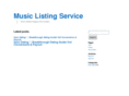 musiclistingservice.com