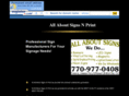 allaboutsignsnprint.com