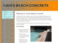 cavesbeachconcrete.com