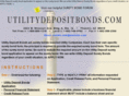 utilitydepositbonds.com