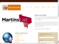 martinslist.org